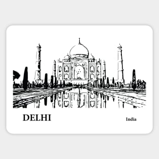 Delhi - India Sticker